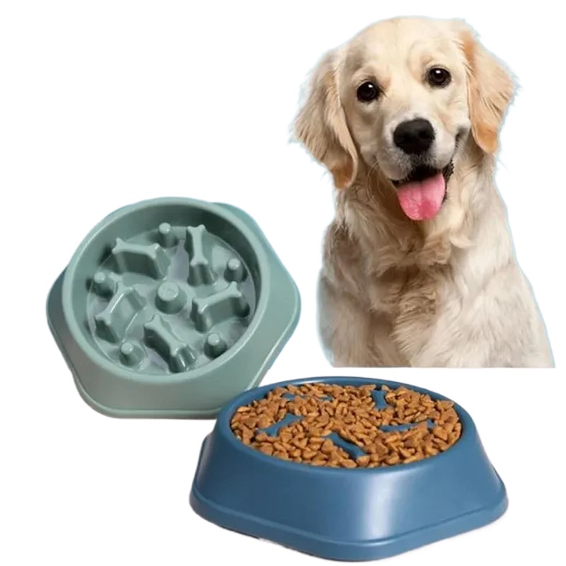 Slow Feeder Dog Bowl Non Slip  - đánh giá và giá Royal Canin Food Medium