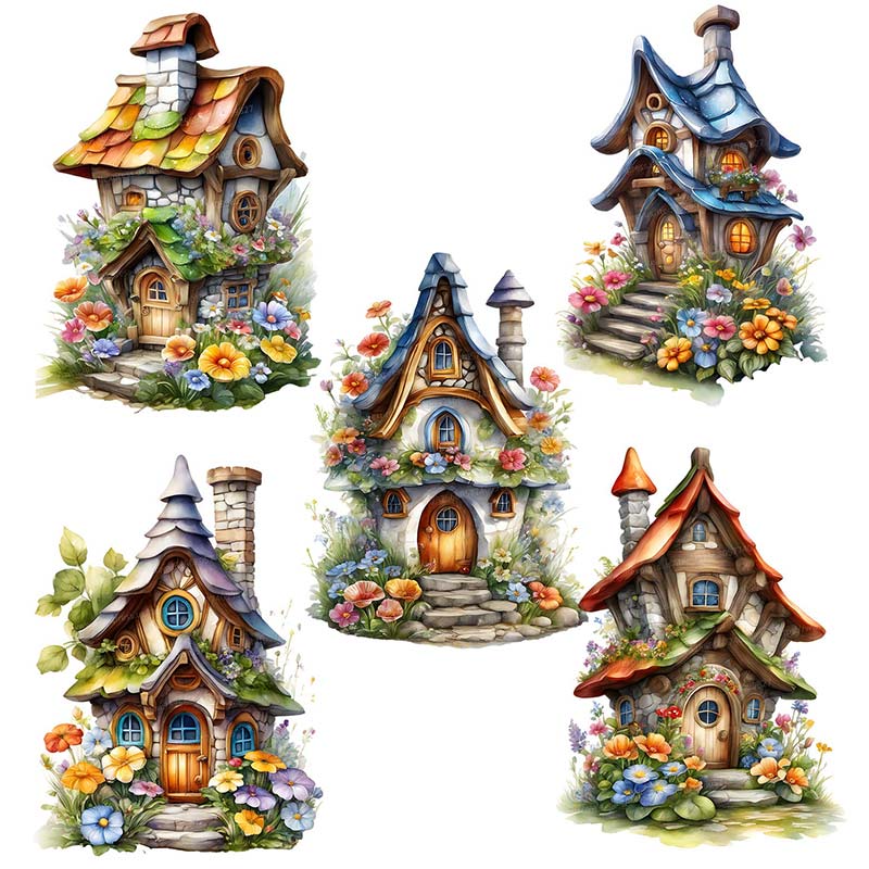 The Dwarf's House Wall Sticker - đánh giá và giá Pvc Panel Background